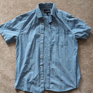Banana Republic Casual Blue Button Down Shirt